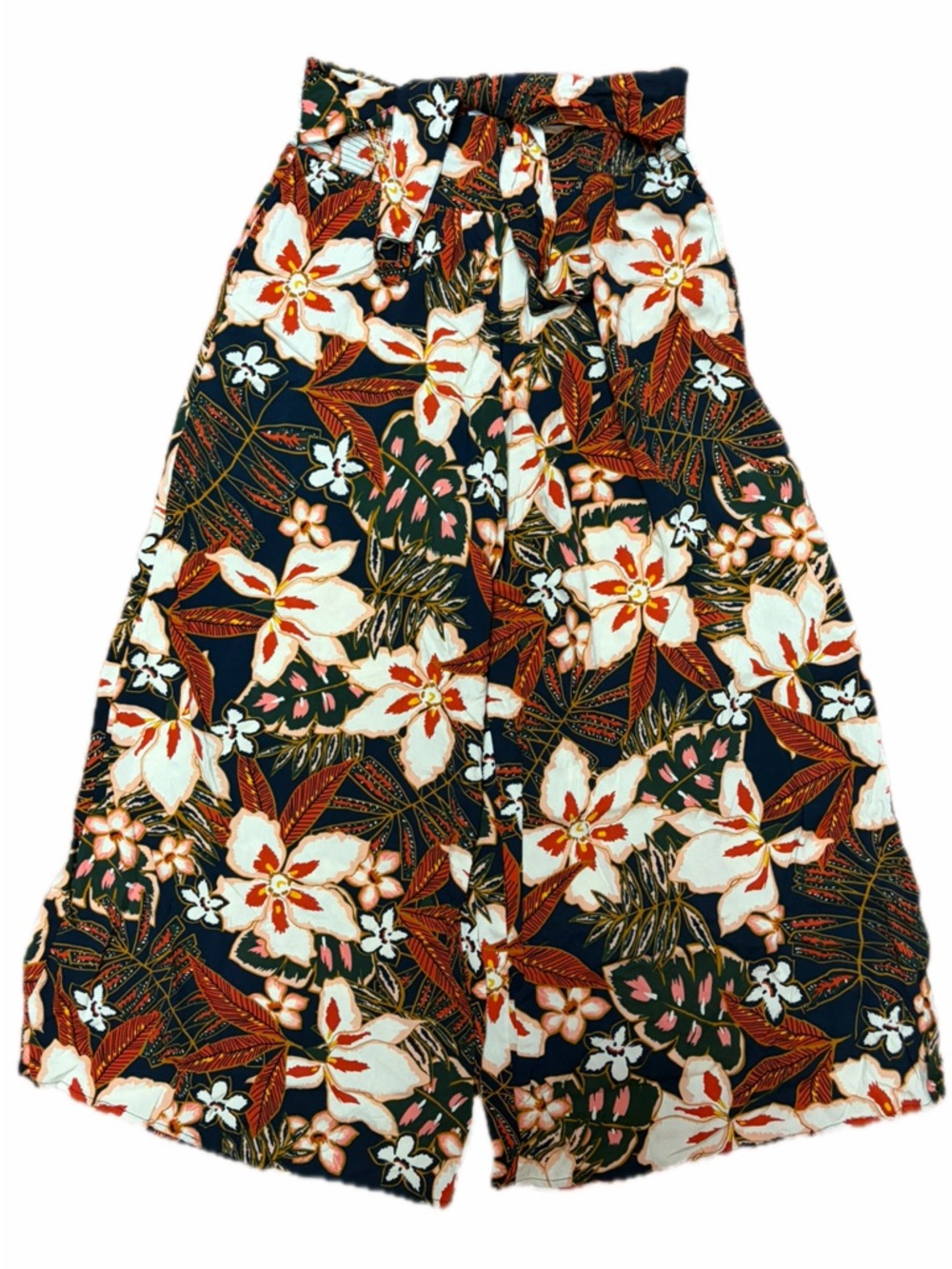 Floral palazzo pant- Large